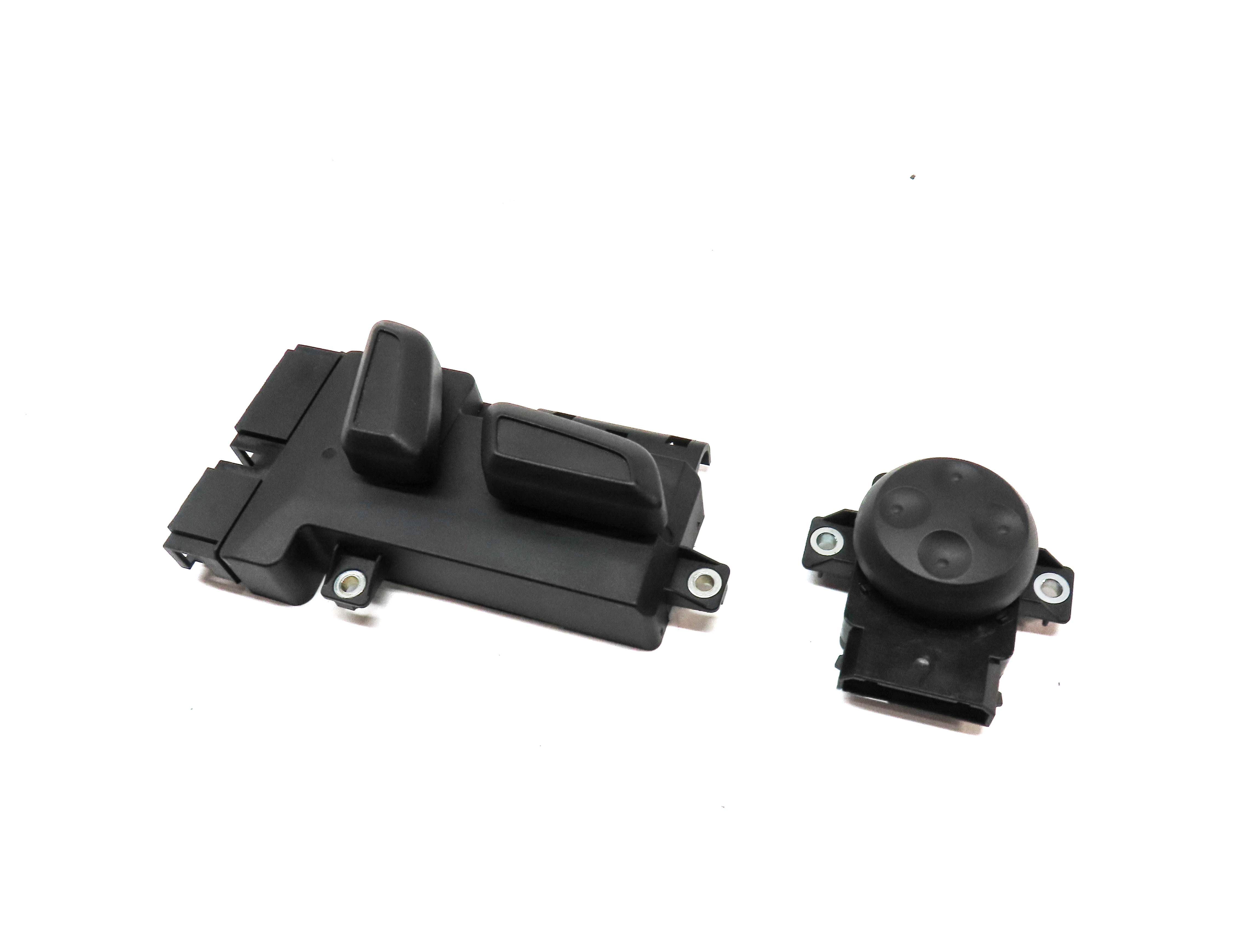 2010 AUDI S4 (B8 8K) FRONT RIGHT PASSENGER SEAT ADJUST SWITCH w/ LUMBAR (BLACK) — exact item pictured